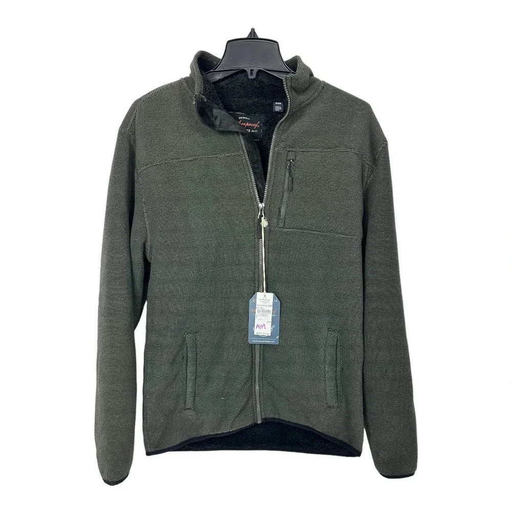 Weatherproof faux shearling